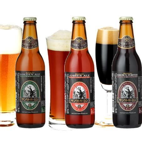 全てが国際大会金賞!【金賞地ビール3種セット/チルド送料込】 金・赤・黒3種のビール