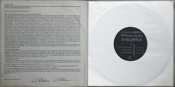 wilhelm keller ludi musici 2 schallspiele she ye ye records