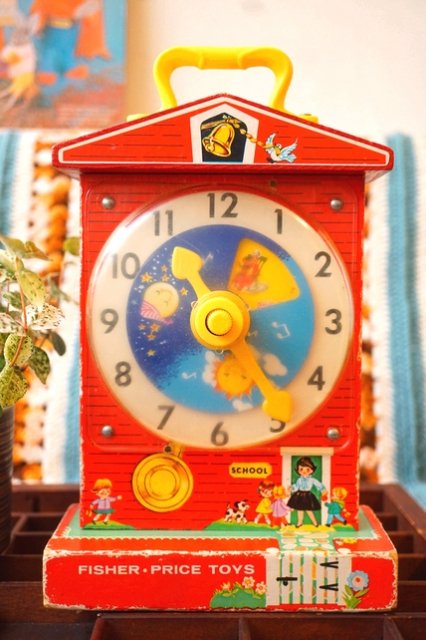 fisher price teaching clock