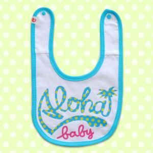 BABYもアロハにロンパース"