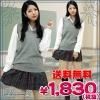 <img class='new_mark_img1' src='//img.shop-pro.jp/img/new/icons60.gif' style='border:none;display:inline;margin:0px;padding:0px;width:auto;' />1227C■MB●送料無料●<即納!特価!在庫限り!> チェック柄プリーツスカート単品 色:グレーチェック サイズ:M/BIG ■TeensEver■