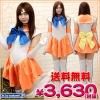 <img class='new_mark_img1' src='//img.shop-pro.jp/img/new/icons15.gif' style='border:none;display:inline;margin:0px;padding:0px;width:auto;' />1126F◇●送料無料●<即納!特価!在庫限り!> ヴィーナスガール 色:オレンジ サイズ:フリー ●セーラームーン コスプレ・セーラームーンコスプレ衣装・セラムン・愛野美奈子●