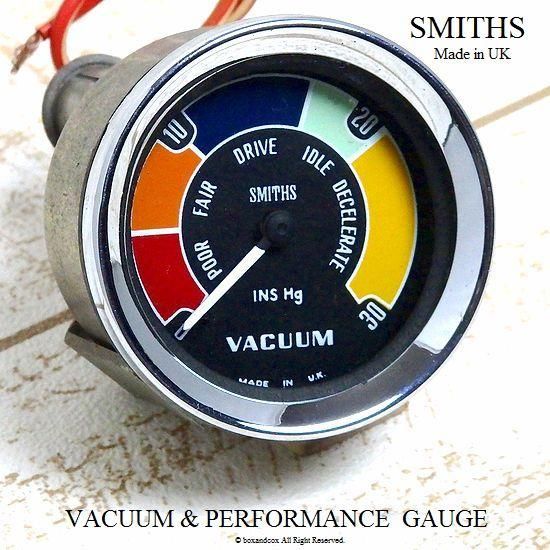 SMITHS VACUUM & PERFORMANCE GAUGE/スミス バキュームゲージ bac style
