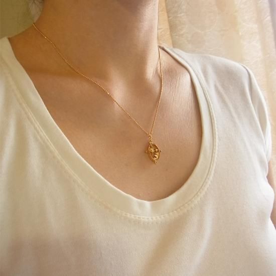 Picturesque-fern&star necklace