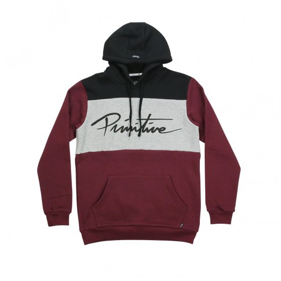 primitive burgundy hoodie