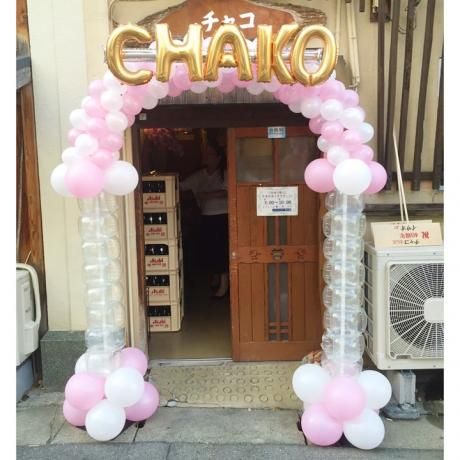 デコバルーンアーチ