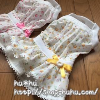 【サイズオーダー】サマーバルーン*キャミワンピ(イエロー)