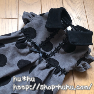 【サイズオーダー】モノトーンドット*ワンピ<img class='new_mark_img2' src='//img.shop-pro.jp/img/new/icons13.gif' style='border:none;display:inline;margin:0px;padding:0px;width:auto;' />