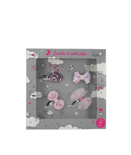 sale!!Kids Liberty Hair Clip set – Pink - bonbon 外国の子供雑貨*お