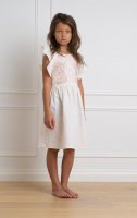 <img class='new_mark_img1' src='https://img.shop-pro.jp/img/new/icons16.gif' style='border:none;display:inline;margin:0px;padding:0px;width:auto;' />petite Amalie  Embroidered Bust Linen Dress