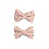 <img class='new_mark_img1' src='https://img.shop-pro.jp/img/new/icons1.gif' style='border:none;display:inline;margin:0px;padding:0px;width:auto;' />Kids Liberty Mini bowtie clips capel rose nude   2P