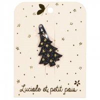 <img class='new_mark_img1' src='https://img.shop-pro.jp/img/new/icons1.gif' style='border:none;display:inline;margin:0px;padding:0px;width:auto;' />Kids hair clip christmas tree black