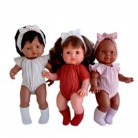 <img class='new_mark_img1' src='https://img.shop-pro.jp/img/new/icons1.gif' style='border:none;display:inline;margin:0px;padding:0px;width:auto;' />outlet!! minikane /Paola Reina doll  lib romper 3Color