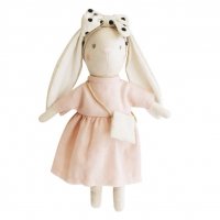 <img class='new_mark_img1' src='https://img.shop-pro.jp/img/new/icons1.gif' style='border:none;display:inline;margin:0px;padding:0px;width:auto;' />Mini Sofia Bunny 27cm Pink dot