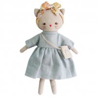 <img class='new_mark_img1' src='https://img.shop-pro.jp/img/new/icons1.gif' style='border:none;display:inline;margin:0px;padding:0px;width:auto;' />Mini Lilly Kitty  Grey Linen 26cm