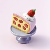 <img class='new_mark_img1' src='https://img.shop-pro.jp/img/new/icons1.gif' style='border:none;display:inline;margin:0px;padding:0px;width:auto;' />Felt Strawberry Torte Slice