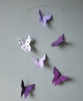  Mobile butterflies Violet
