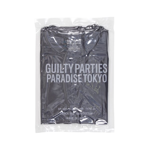スペリオール2パック クルーネックTシャツ (ブラック) GP01-BLANKLINE 