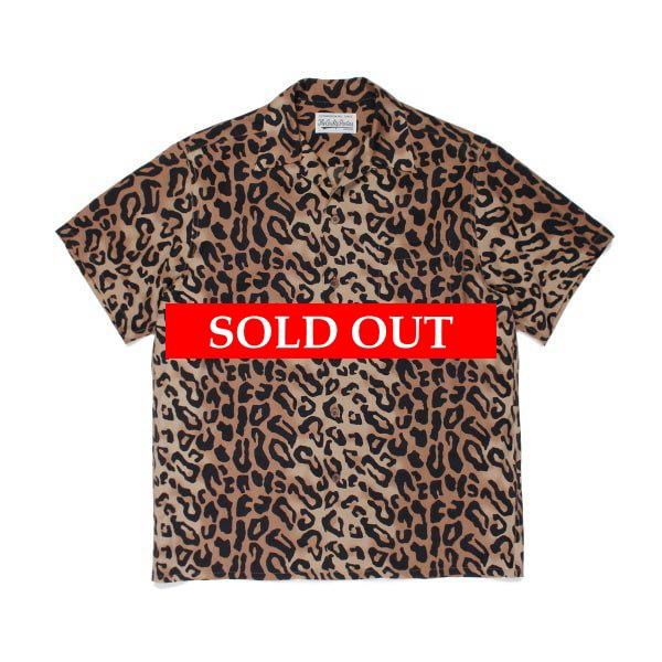 21ss WACKO MARIA LEOPARD OPEN COLLAR www.krzysztofbialy.com