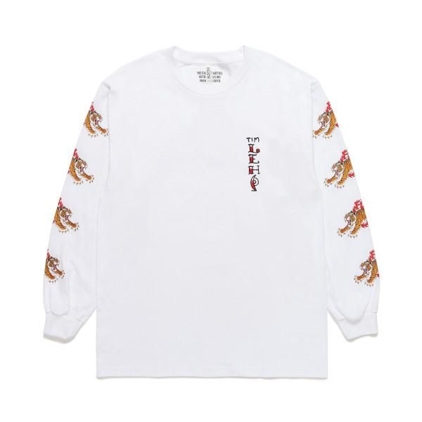 ティムリーハイ / ロングスリーブTシャツ (ホワイト) TIMLEHI-WM-LT05 | ワコマリア2022春夏