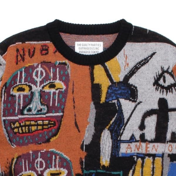 WACKOMARIA】BASQUIAT KNITSWEAT／新品タグ付／送料込 postatorrenova.it