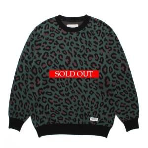 WACKO MARIA ワコマリア WACKO MARIA ニットカーディガン LEOPARD