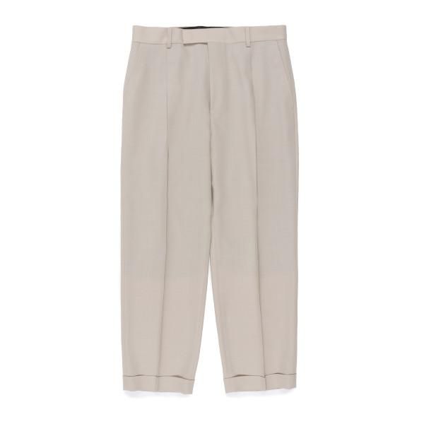 ワコマリア トラウザー パンツ PLEATED TROUSERS ベージュ - スラックス