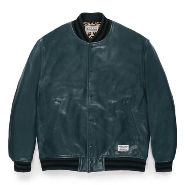 WACKO MARIA ワコマリア レザージャケット LEATHER VARSITY JACKET 