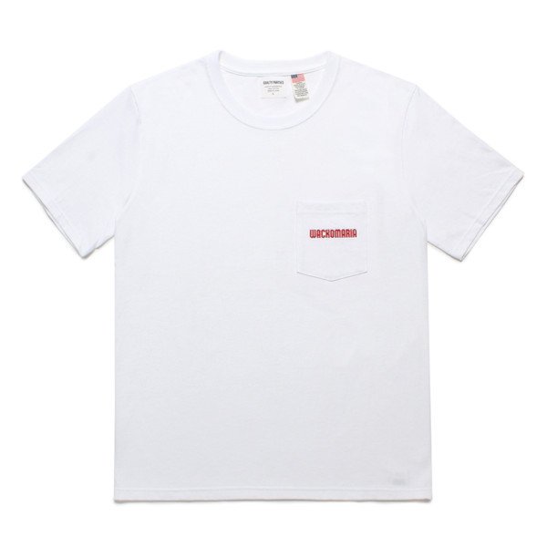 USファブリックTシャツ タイプ2 (ホワイト) 24SS-WMT-OP02 | ワコマリア2024年春夏