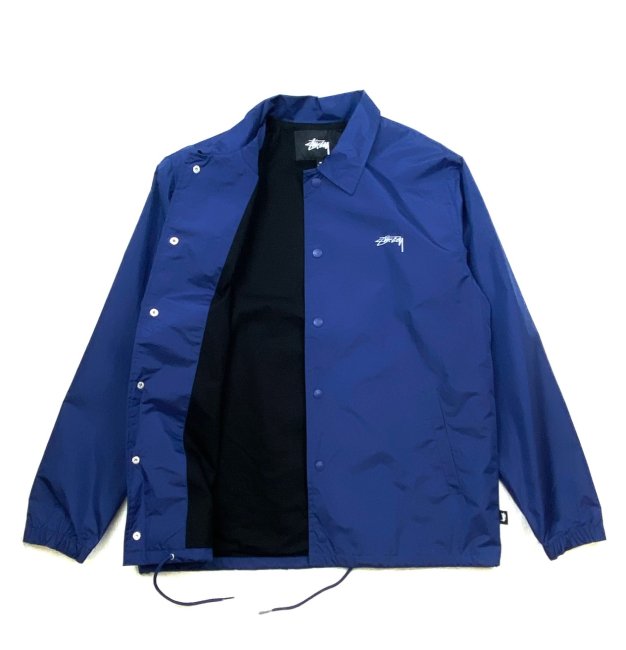 Stussy cruize discount coach jacket blue