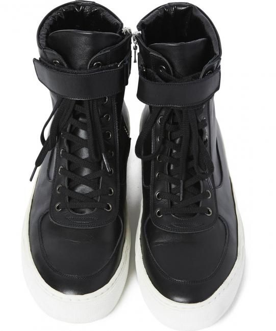 CHORD NUMBER EIGHT / LEATHER ZIP SNEAKER (SALE 30%OFF