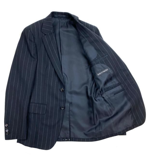 WACKO MARIA / DORMEUIL / SINGLE BREASTED STRIPE JACKET (TYPE-4 ...