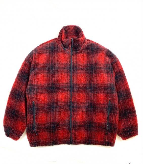COOTIE / Ombre Boa Check Track Jacket (SALE40%OFF) - Relax Online Shop