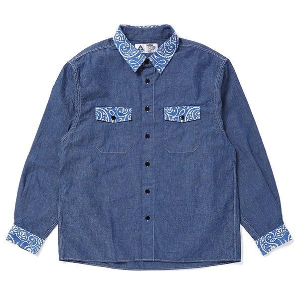 CHALLENGER / BANDANA REMAKE SHIRT(SALE 30%OFF) - RELAX WEB