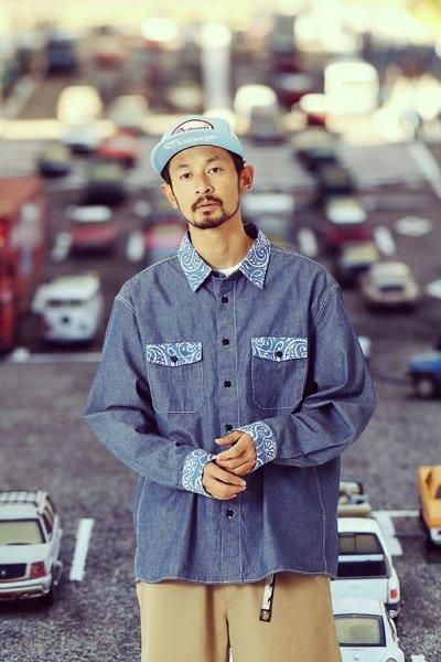 CHALLENGER 14周年 BANDANA CHALLENGER / BANDANA REMAKE SHIRT(SALE 30%OFF) - RELAX WEB