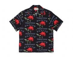 WACKOMARIA HAWAIAN SHIRT S/S 花柄アロハ　ミント WACKO MARIA(ワコマリア) 「FLORAL S S HAWAIIAN SHIRT」アロハ