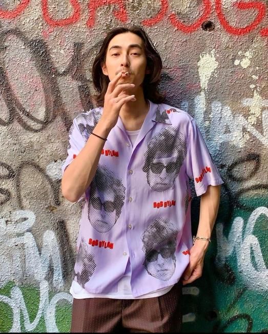 WACKO MARIA ワコマリア アロハ シャツ BOB DYRAN 美品 WACKO MARIA / BOB DYLAN / S/S HAWAIIAN SHIRT - RELAX WEB