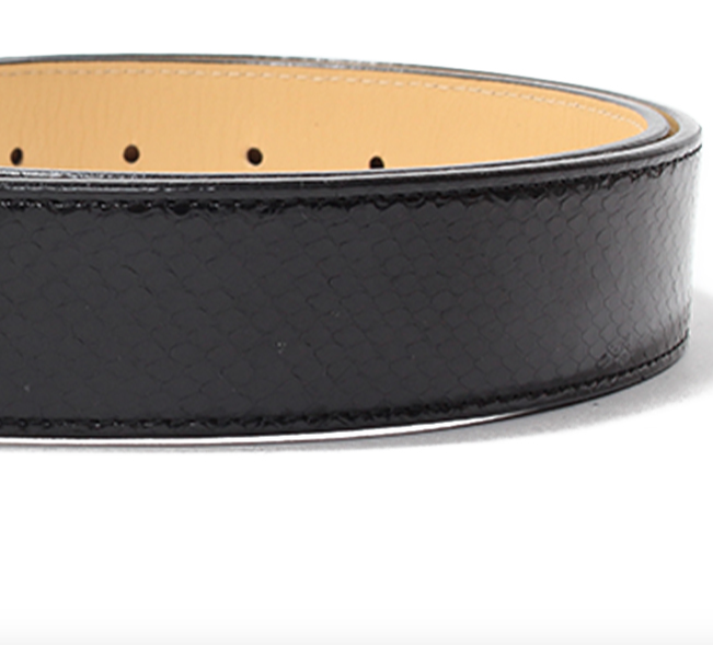 WACKO MARIA / PYTHON LEATHER BELT - Relax Online Shop