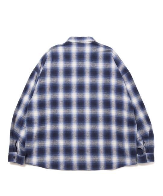 ROTTWEILER / OPEN COLLAR OMBRE SHIRTS - RELAX WEB