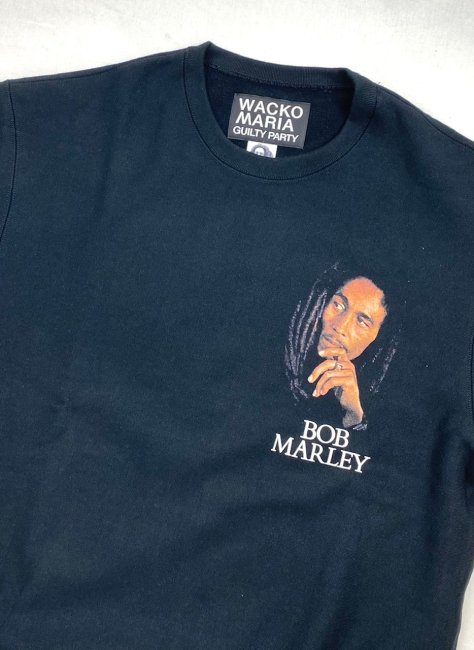 WACKO MARIA × BOB MARLEY / HEAVY WEIGHT CREW NECK SWEAT SHIRT - Relax  Online Shop