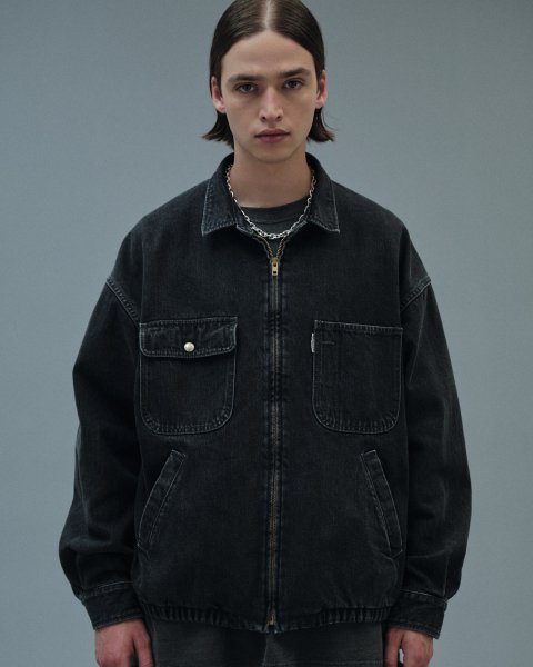 COOTIE / Denim Zip Up Work Jacket - Relax Online Shop