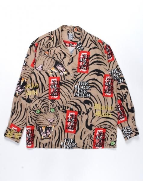 WACKO MARIA ×BlackEyePatch / HAWAIIAN SHIRT L/S - Relax