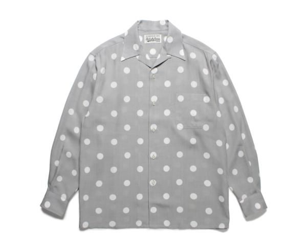 WACKO MARIA / DOTS OPEN COLLAR SHIRT - Relax Online Shop