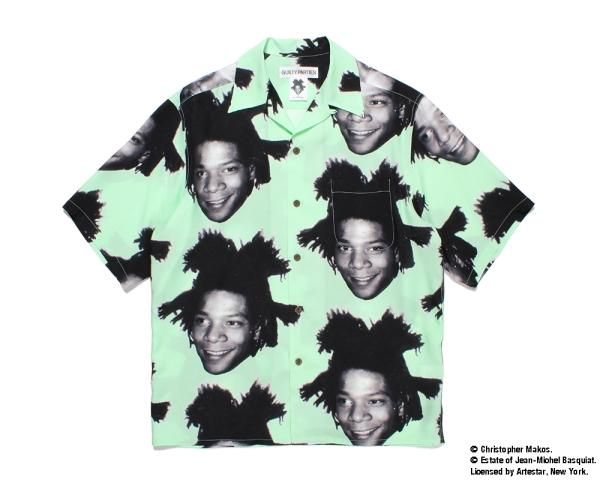 人気特価をすべて BASQUIAT JEAN-MICHEL × MARIA WACKO / SHIRT HAWAIIAN S/S トップス