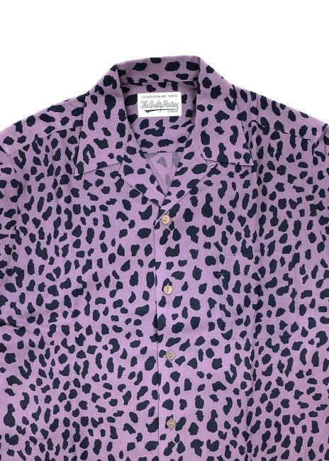 WACKO MARIA / LEOPARD OPEN COLLAR SHIRT L/S (HAWAIIAN SHIRT L/S TYPE-2 ) -  Relax Online Shop