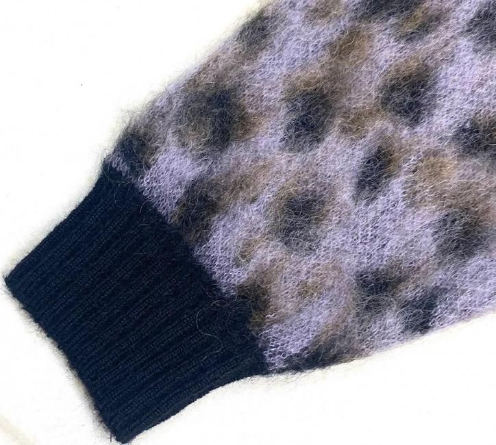 WACKO MARIA / LEOPARD MOHAIR CARDIGAN ( TYPE-1 ) - RELAX WEB