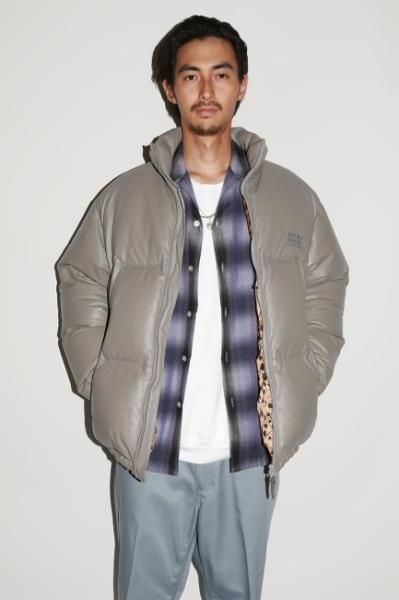 WACKO MARIA / LEATHER DOWN JACKET -B- ( TYPE-2 ) - RELAX WEB