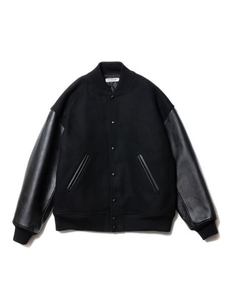 COOTIE Wool Melton Stadium Jacket スタジャン COOTIE / Wool Melton Error Fit Stadium Jacket - RELAX WEB