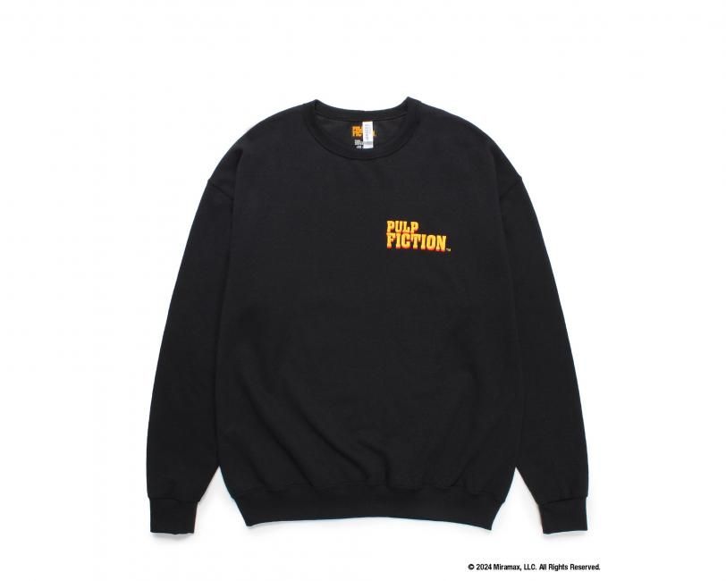 WACKO MARIA / PULP FICTION / CREW NECK SWEAT SHIRT ( TYPE-5