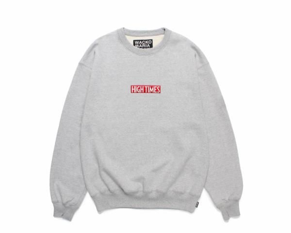 HIGHTIMES× WACKO MARIA / HEAVY WEIGHT CREW NECK SWEAT - RELAX WEB